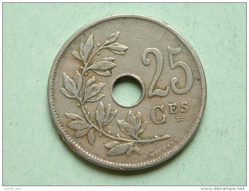 1909 FR - 25 Centimes / Morin 256 ( For Grade, Please See Photo ) !! - 25 Cents