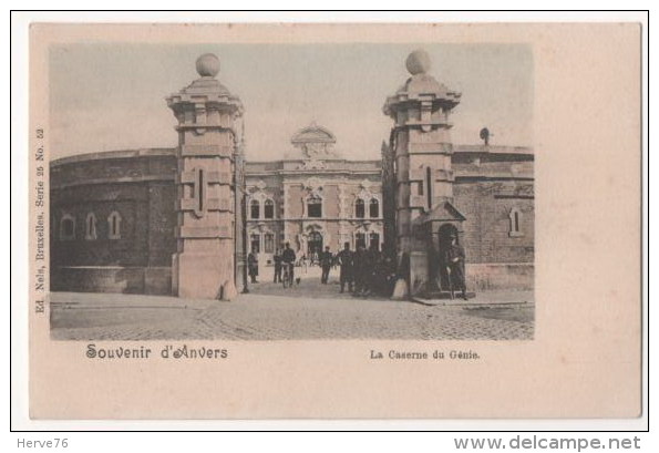 BELGIQUE - Souvenir D´ANVERS -  La Caserne Du Génie - Antwerpen