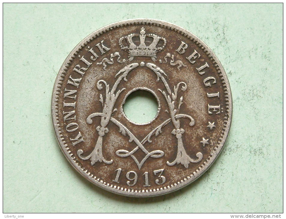 1913 VL - 25 Centimen / Morin 322 ( For Grade, Please See Photo ) !! - 25 Cent