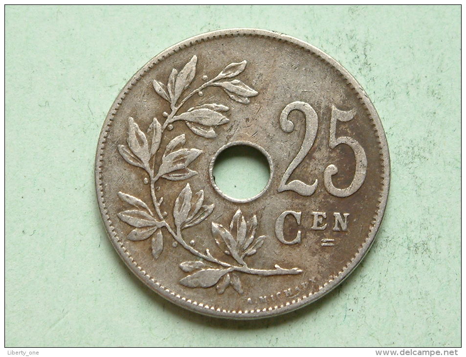 1913 VL - 25 Centimen / Morin 322 ( For Grade, Please See Photo ) !! - 25 Cent
