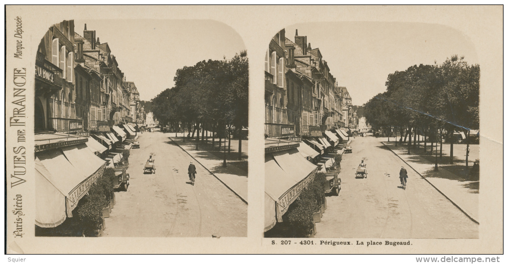 France,Perigueux, Place Bugeaud, - Stereoskope - Stereobetrachter