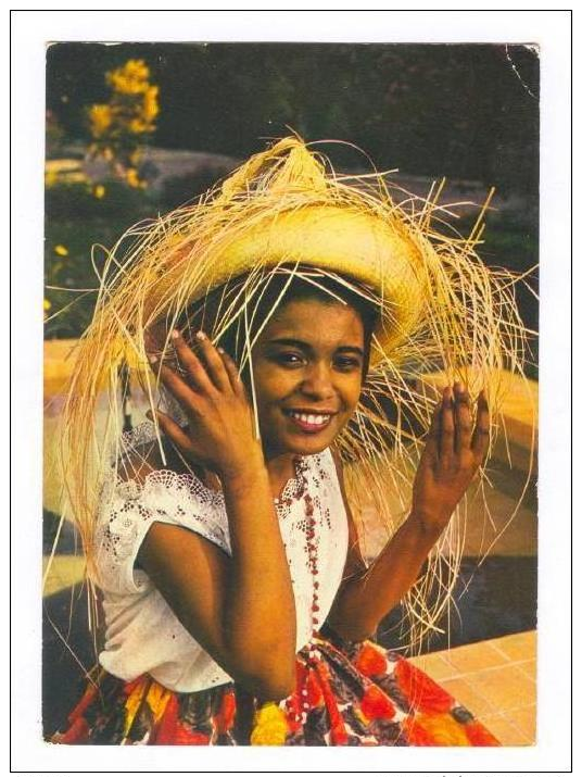 Girl, Invitation Antillaise, Guadeloupe, PU-1977 - Autres & Non Classés