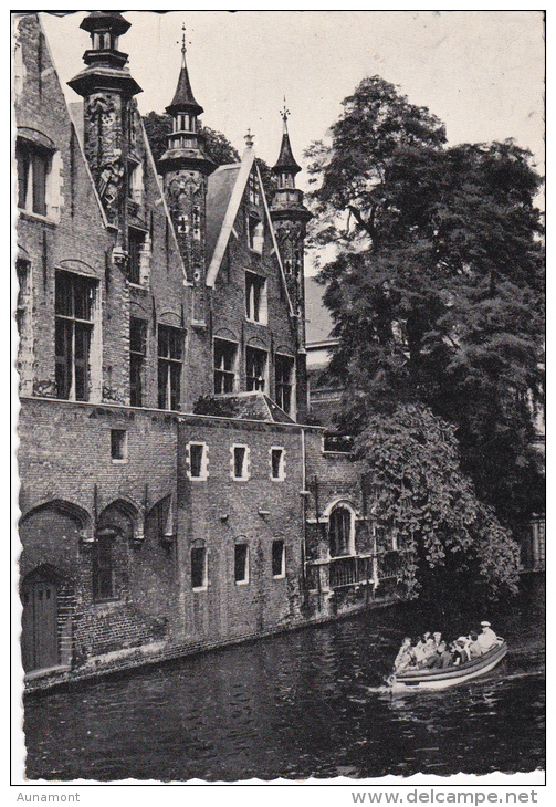 Belgica--Brugge--1957--Le Long Des Canaux--a, Morbihan, Francia - Navegación - Puerto