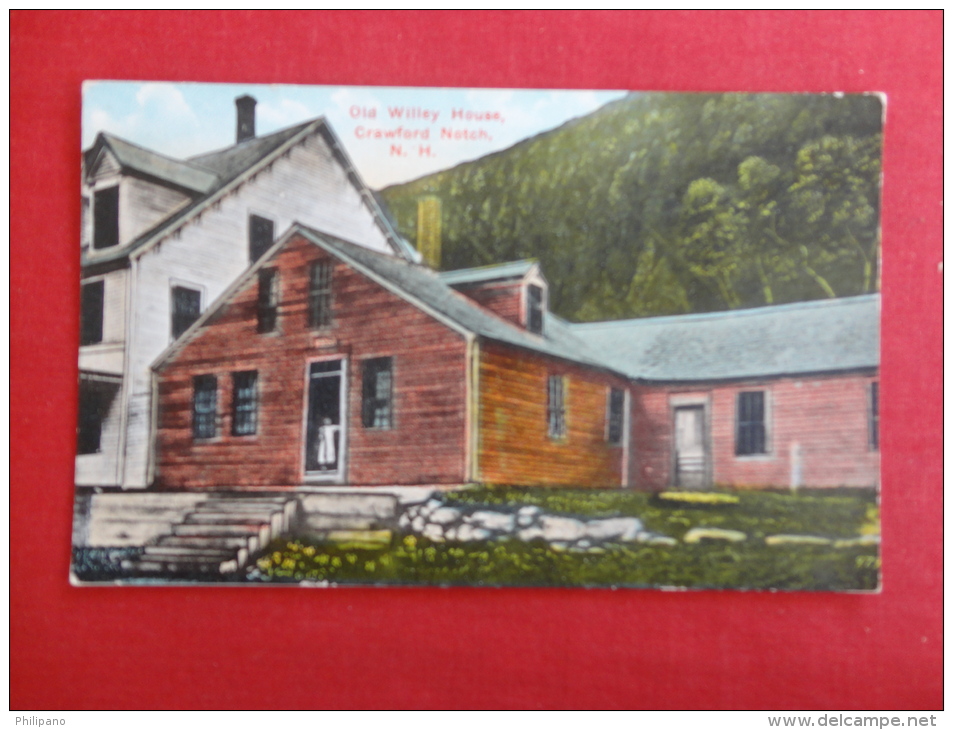 Crawford Notch Old Willey House  Ca 1910 Not Mailed    --  Ref  1047 - White Mountains