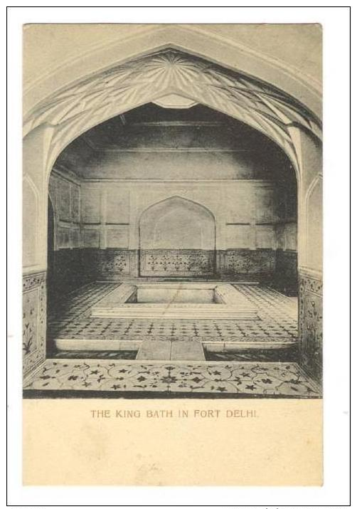 The King Bath In Fort Delhi , India, 00-10s - India