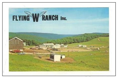 Flying W Ranch Inc., Kellettville, Pennsylvania, 1940-1960s - Other & Unclassified