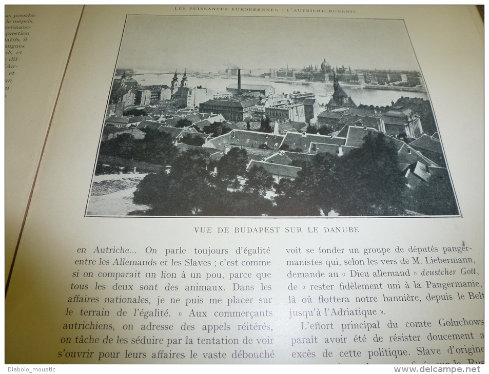 1914 HISTOIRE ILLUSTREE : Saravejo ; Budapest ; Spahis Algériens (photo Panoramique) - 1900 - 1949