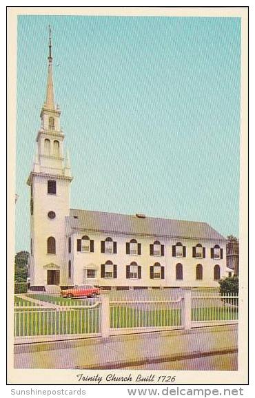 Rhode Island Newport Trinity Church Built 1726 - Newport