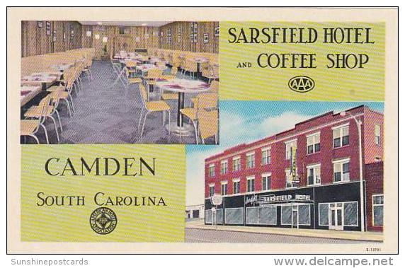 South Carolina Camden Sarsfield Hotel - Camden