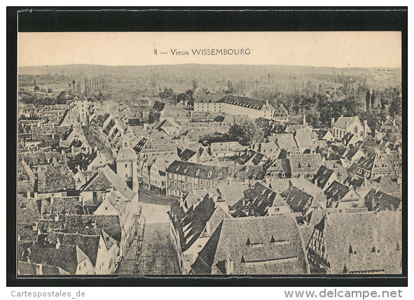 CPA Wissembourg, Blick Auf Die Altstadt - Wissembourg