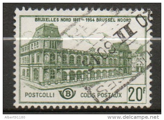 BELGIQUE Colis Postaux 20,00f Vert Clair 1959-63 N°366 - Sonstige & Ohne Zuordnung