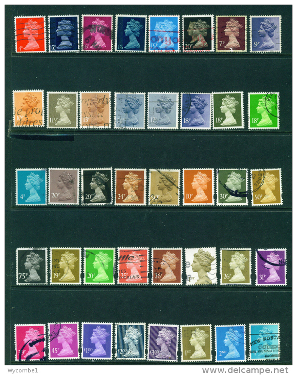 GREAT BRITAIN - Small Collection Of Small Format Definitive/Commemorative/ Regional  Stamps As Scans 6 - Collections