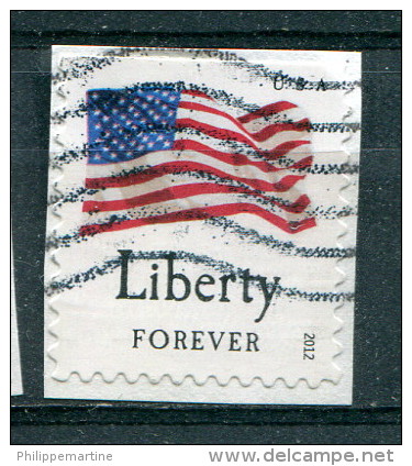 Etats Unis 2012 - YT 4466 (o) Sur Fragment - Used Stamps