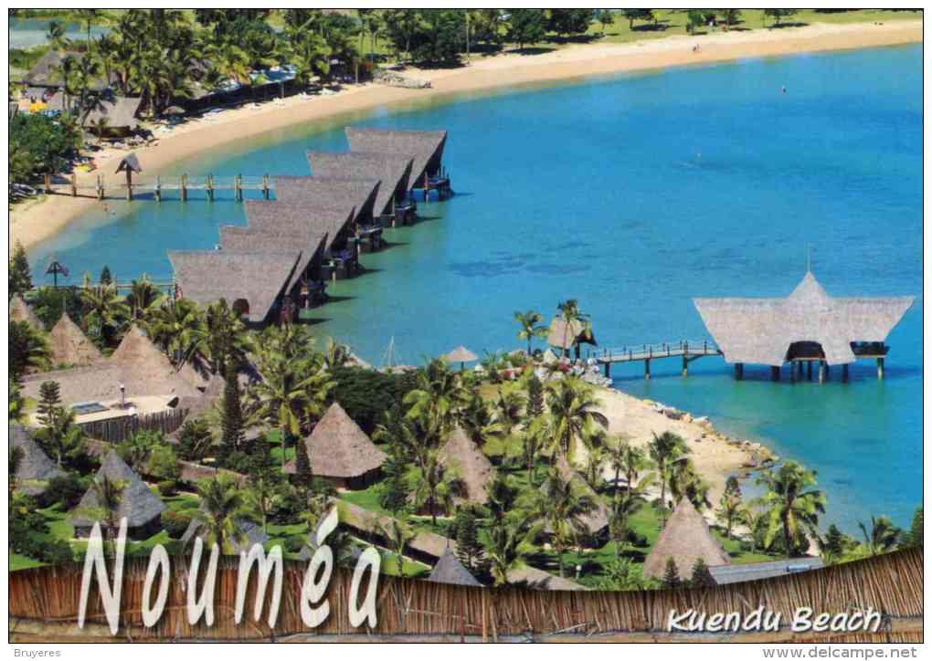 Entier Postal De 2004 Sur CP Avec Timbre "Armoiries De Nouméa" Et  Illust. "Nouméa : Kuendu Beach" - Entiers Postaux