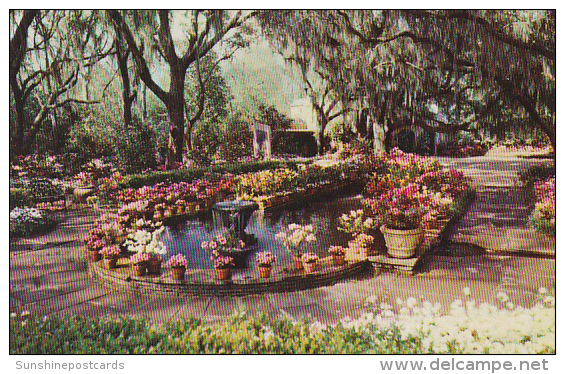 Alabama Mobile Bellingrath Gardens Fountain And Pool - Mobile