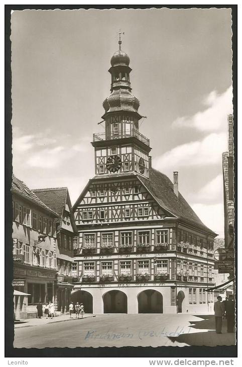 KIRCHHEIM-TECK Rathaus 1961 - Kirchheim