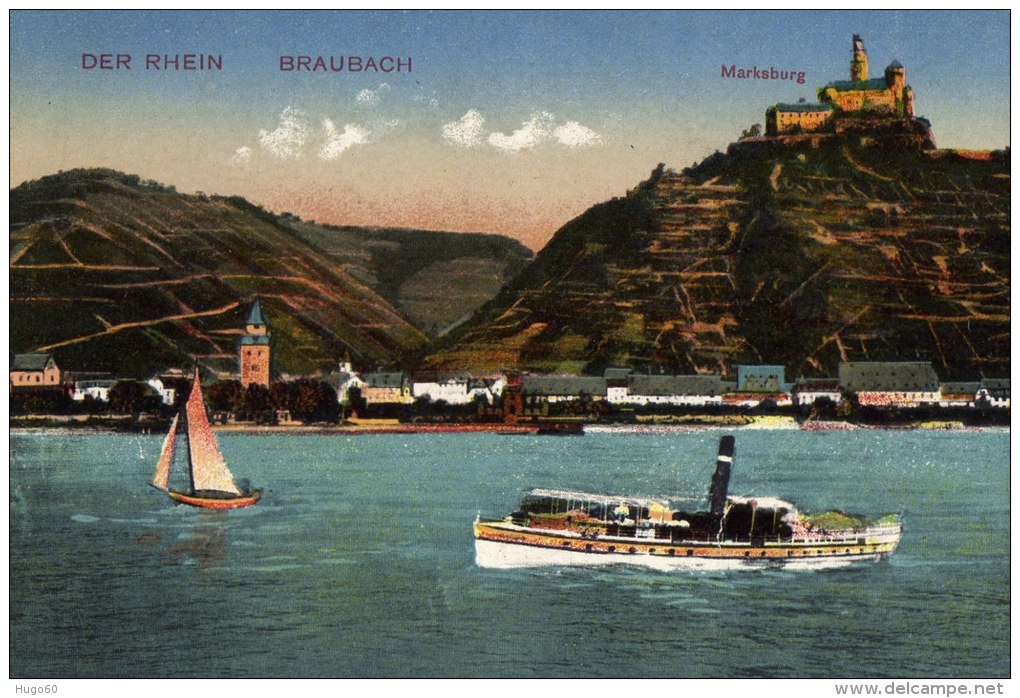 Der Rhein - Braubach - Marksburg - Braubach