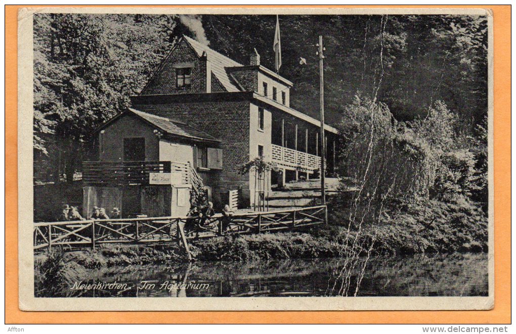 Neunkirchen Im Aquarium 1941 Postcard - Kreis Neunkirchen