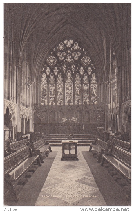 Lady Chapel, Exeter Cathedral. 1923 - Exeter