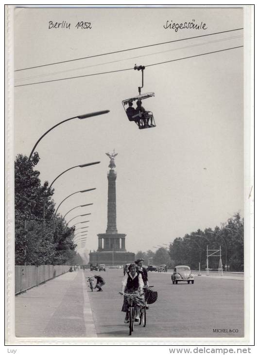 BERLIN  1952        Siegessäule - Tiergarten