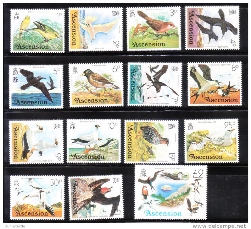 Ascension 1976 Birds Definitive MNH - Ascension