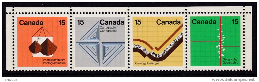 CANADA 1972 - Mi.nr. 502-5yII *** - Unused Stamps