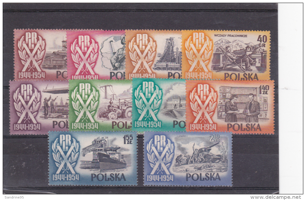 POLOGNE  SERIE DE 1935 COMPLETE - Unused Stamps