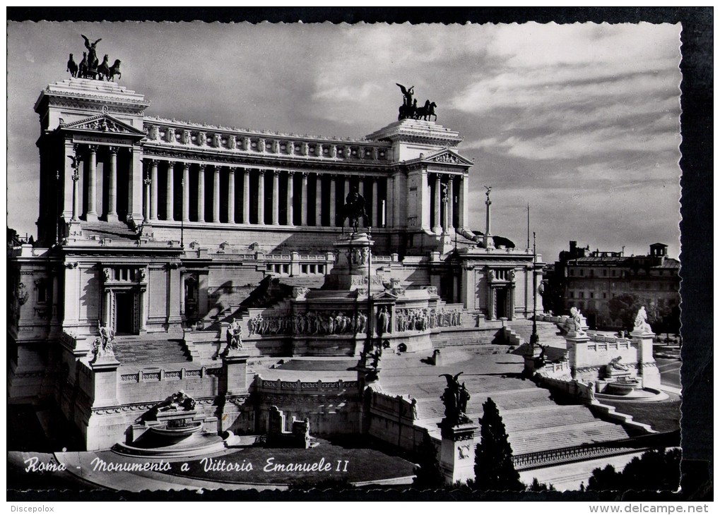 H2172 Roma ( Rome ) Monumento A Vittorio Emanuele, Vittoriano - Bordo Dentato - Ediz. SAF N. 16, Fotocelere - Altare Della Patria