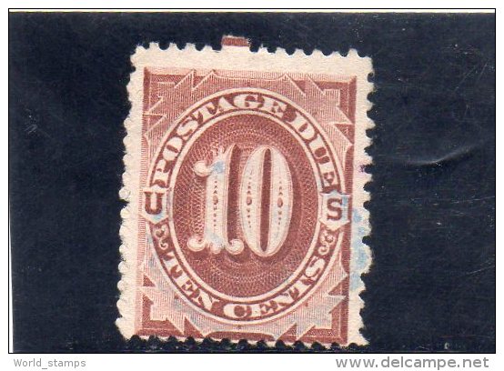 ETATS UNIES 1887-9 TAXE O YV NR 12 - Taxe Sur Le Port