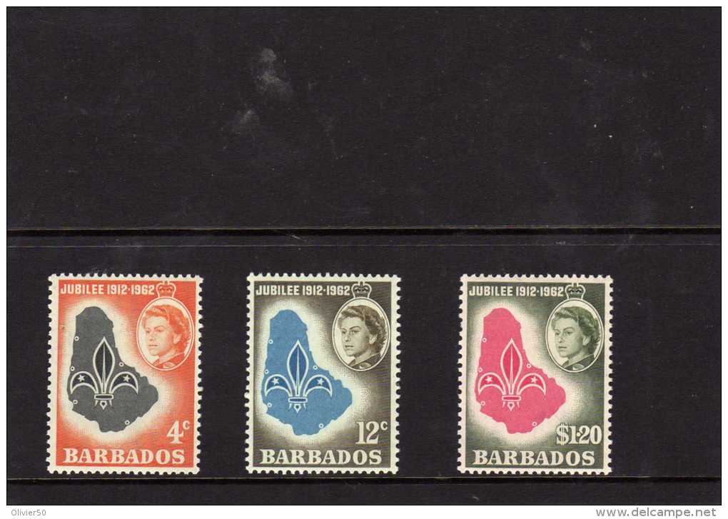 Barbade (1962)  - "Scoutisme" Neufs** - Barbados (...-1966)