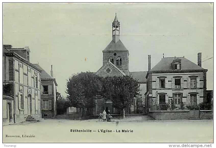 Août13b 102 : Bétheniville  -  Eglise  -  Mairie - Bétheniville