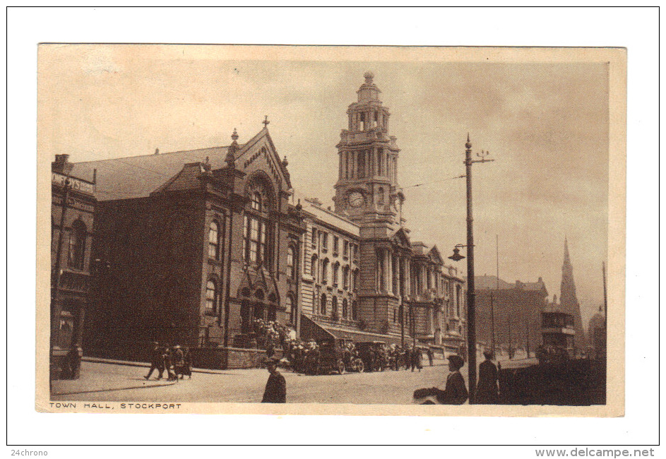 Royaume Uni: Stockport, Town Hall (13-2808) - Sonstige & Ohne Zuordnung