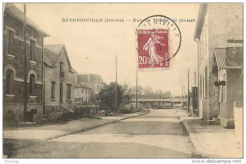 Août13b 108 : Bétheniville  -  Rue Du Pont De Munet - Bétheniville