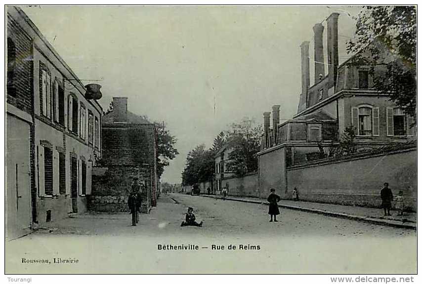 Août13b 111 : Bétheniville  -  Rue De Reims - Bétheniville