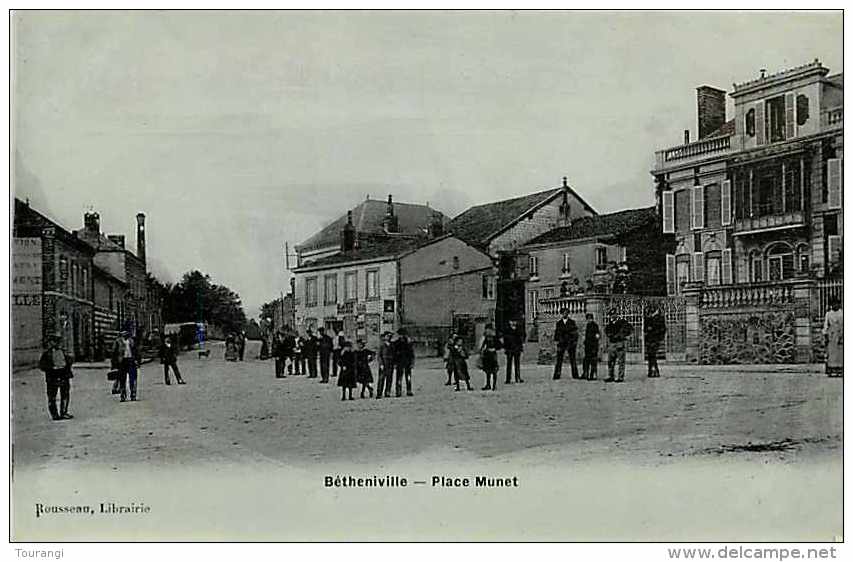 Août13b 116 : Bétheniville  -  Place Munet - Bétheniville