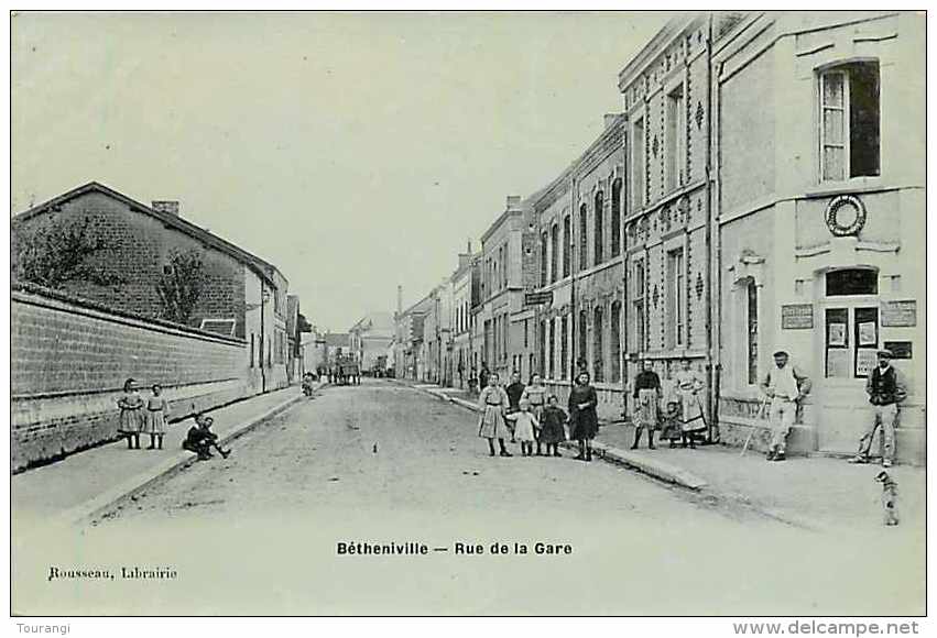 Août13b 117 : Bétheniville  -  Rue De La Gare - Bétheniville