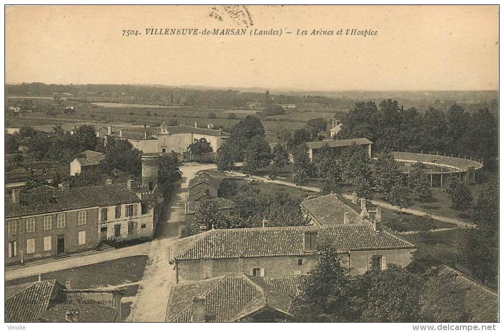 Réf : B -13-2750  :  Villeneuve De Marsan - Villeneuve De Marsan