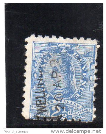 NOUVELLE ZELANDE 1891-5 O - Used Stamps