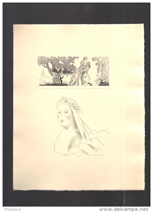 MARIVAUX La Vie de Marianne Tome IV 1939 édition spéciale illustrations polychromes eaux fortes de Raoul Serres