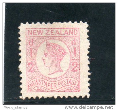NOUVELLE ZELANDE 1873 SANS FILIGRANE SANS GOMME DENT 12.5 - Unused Stamps