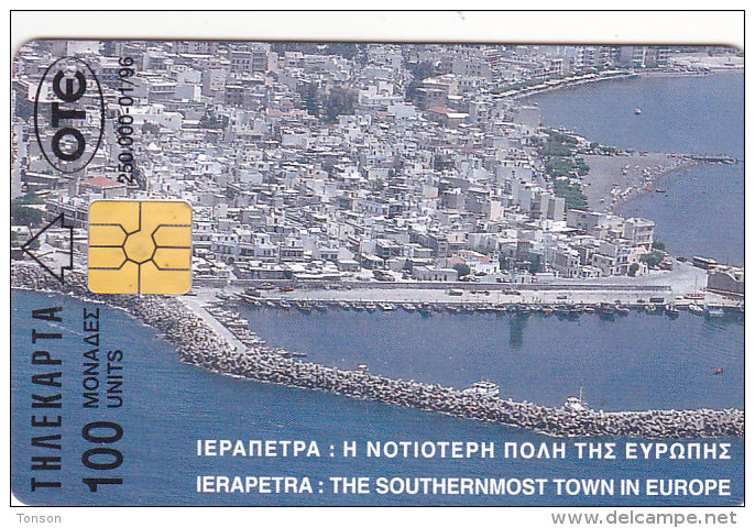 Greece, X0152, 2112, The Island Of Crete Ierapetra, 2 Scans. - Greece