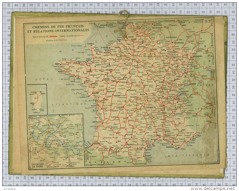 L'Almanach Des PTT De 1972, Indre Et Loire 37, Incomplet - Formato Grande : 1971-80