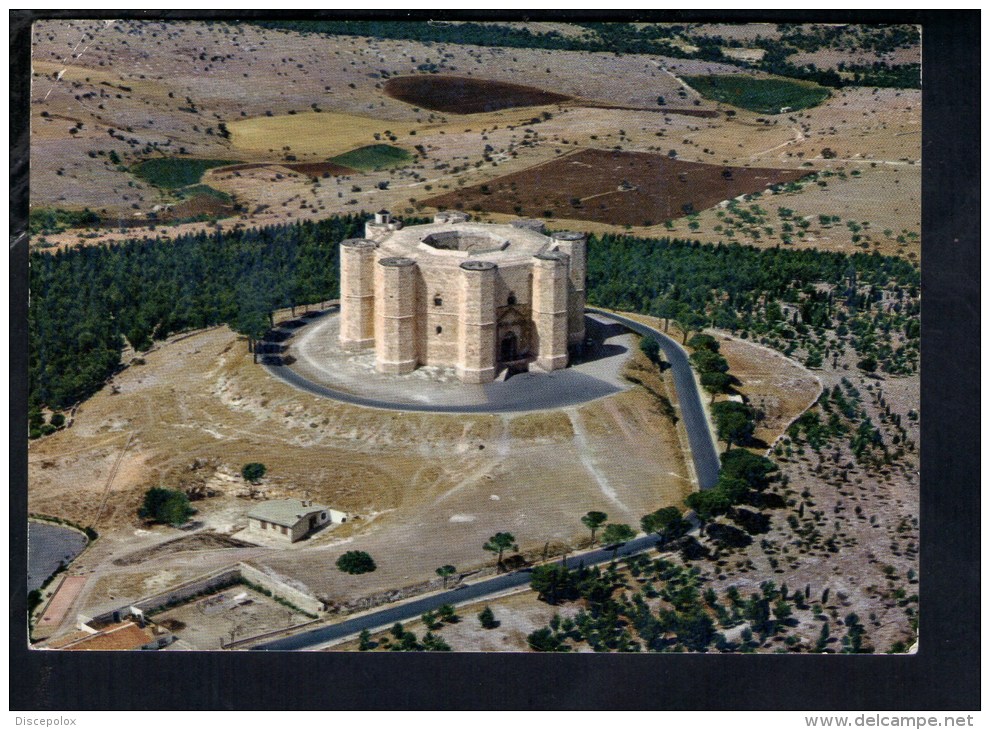 H2228 Andria Castel Del Monte ( Bari  ) Veduta Aerea, Vue Aerienne, Air View - Used 1976 - Multigraf Terni N. 58 - Andria