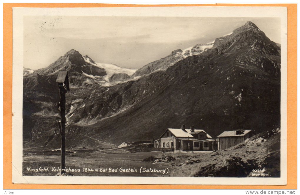 Nassfeld Valerie Haus Bei Bad Gastein Old Postcard - Bad Gastein