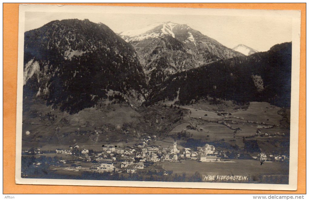 Hofgastein Old Postcard - Bad Hofgastein