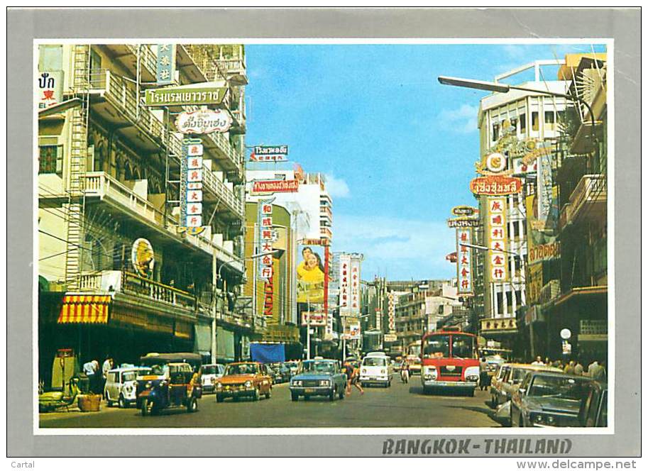 CPM - CHINA-TOWN Of Thailand - In Bangkok, Jawaraj Road Is Called (phornthip Phatana Ltd, N° 1137) - Thaïlande