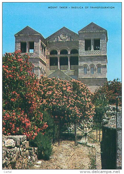 CPM - MOUNT TABOR - Basilica Of Transfiguration (Ed. Palphot, 9484) - Israel