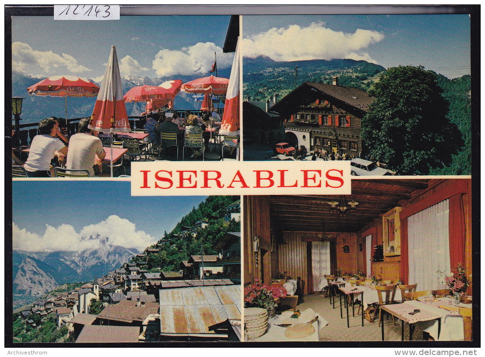 Isérables - Multivues Hôtel Mont Gelé -extérieur Et Intérieur ; Form. 10 / 15 (12´143) - Isérables