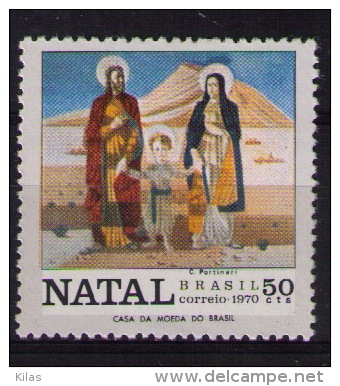 BRAZIL 1970  Christmas - Unused Stamps