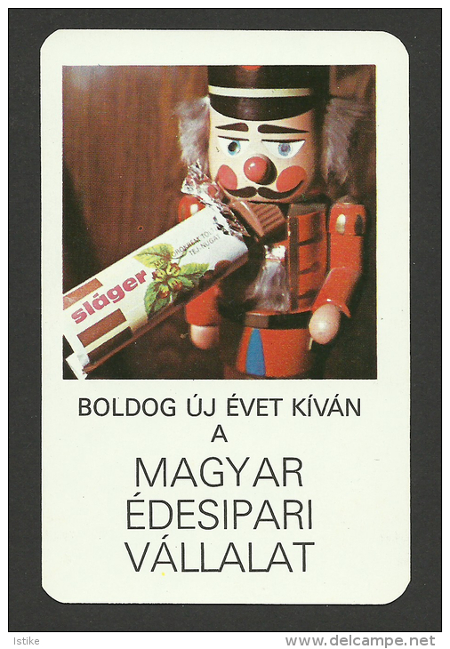 HUNGARY,  CHOCOLATE  ADVERTISING, 1980. - Petit Format : 1971-80